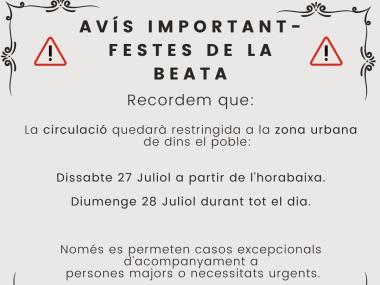 Circulació restringida