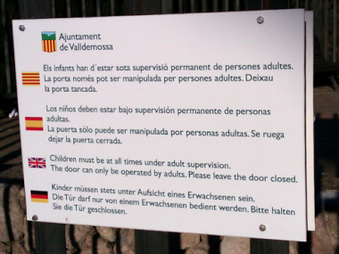 Cartell Parc Infantil Oct 2011