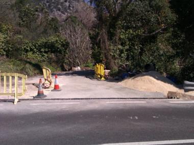 Acondicionament accés Camí públic de Sa Coma - Son Verí (Març 2012)