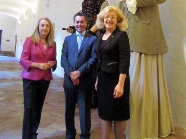 Gegants Chopin i George Sand a Valldemossa 