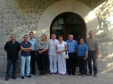 Reunió representants de la regió de Brandýs nad Labem (Rep. Txeca) - Projecte Fons documental Arxiduc Lluís Salvador 