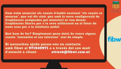 Canvis a la xarxa de TV