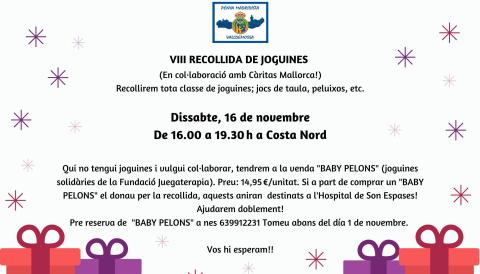 VIII RECOLLIDA DE JOGUINES