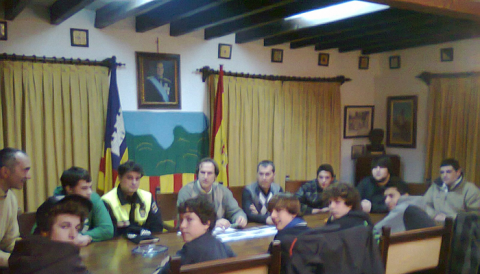 Reunió amb Joves amb motiu de la creació de Skate Park a Valldemossa