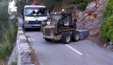 Acondicionament, neteja i manteniment Carretera de Sa Marina (Juny 2012) 
